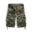 thumbnail 15 - Men Sports Trousers Army Military Cargo Pocket Camouflage Short Pants Summer 36