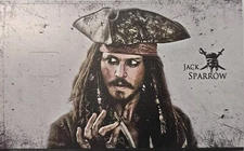 Disney - Jack Sparrow Credit Card Skin Cover - Wrap Decal Pre-Cut Sticker 