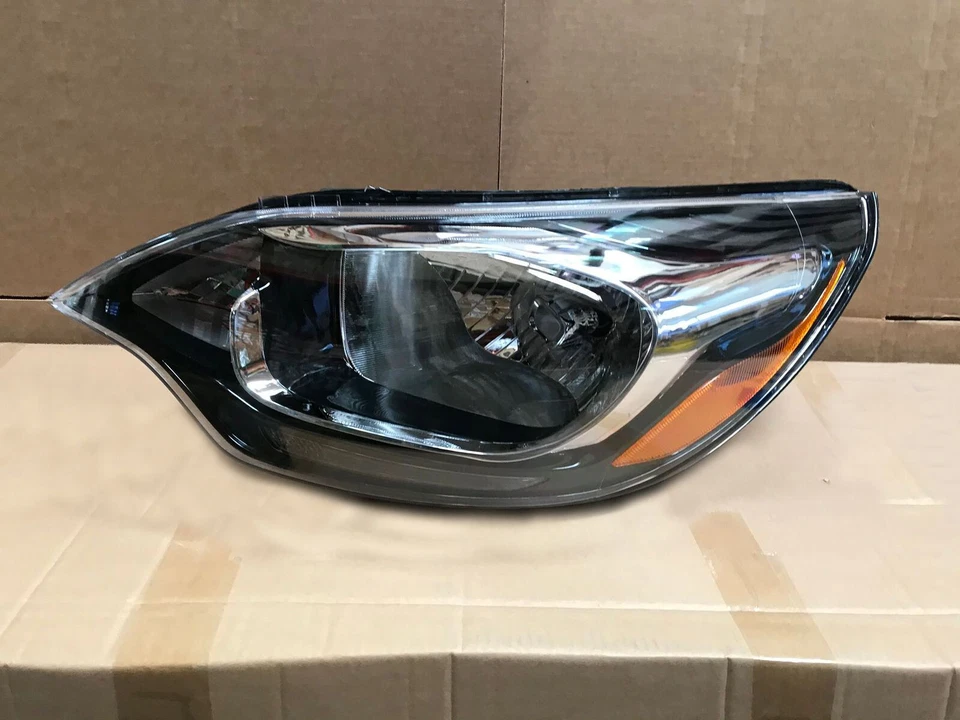 Headlight Replacement for 2012 2017 Kia Rio Sedan Left Driver Halogen w/o LED - Image 2 of 4