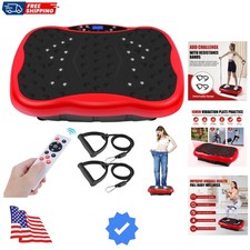 Vibration Plate Exercise Machine, Health  Fitness Full Body Vibration Platfo...