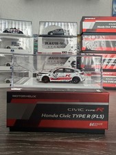 1/64 Motorhelix Honda Civic Type R ( FL5 ) with Engine R&D Championship White