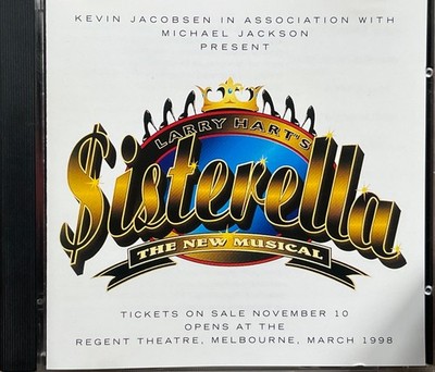 LARRY HART S SISTERELLA SAMPLER - Original Cast Recording CD 1997 Epic Exc Cond!