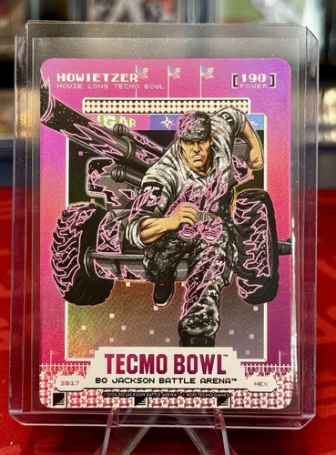 2026 Bo Jackson Battle Arena Howietzer (Howie Long) Pink Hex Secret 1/1 #SB17