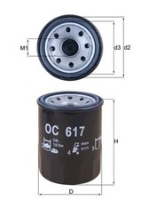 Ölfilter MAHLE OC 617 Anschraubfilter für HONDA CIVIC SHUTTLE CRX ACCORD JAZZ FR