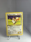 1999 Pokémon TCG Gym Challenge Lt. Surge's Eevee Card 51/132 1st Edition NM