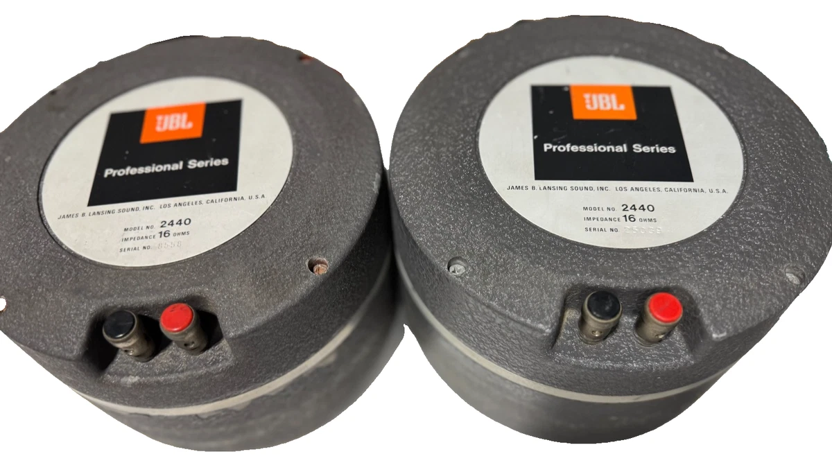 JBL 2440 ウーハー JBL 2440 ウーハー JBL 2440の仕様