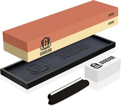 ''Premium Whetstone Knife Sharpening Stone Grit 3000/8000 Wetstone Kit -... ''
