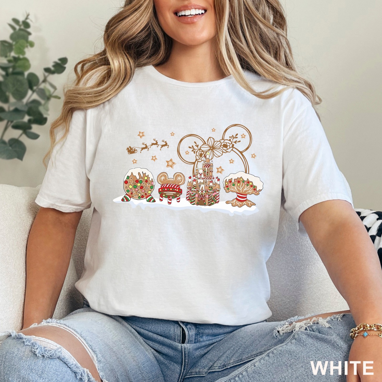 Disney Gingerbread Castle Shirt, Christmas Castle Shirt, Disney Christmas 203706