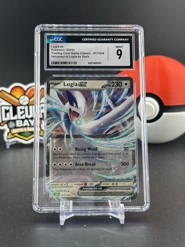 Pokémon Lugia EX Holo 017/034 TCG Classic Collection Venusaur/Lugia CGC 10 (CB)