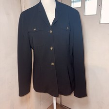 Jones New York Black Blazer Size 6 Tailored Office Chic Jacket
