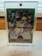 2023 Bowman Draft - Chrome Prospect Autographs Eric Bitonti #CDA-EB Green...