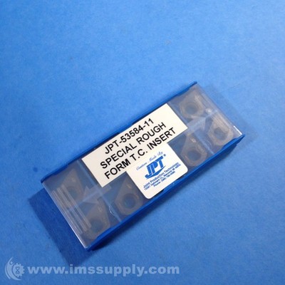 Joint Production Technology JPT-535884-11 Case of 10 Tool Inserts FNFP