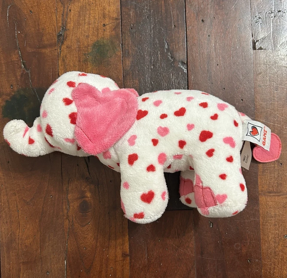 Webkinz Ganz Love Elephant Plush No Code Stuffed Animal - Image 2 of 4