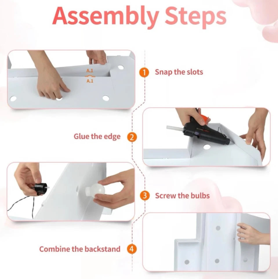 Open Box Marry Me Light Up Letters 3FT Proposal Engagement Wedding Party Decor - Image 4 of 4