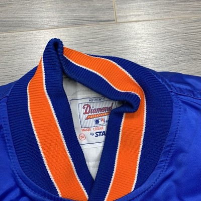Vintage 90S Starter New York Mets Satin Jacket Medium BASEBALL
