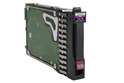 hp Hewlett Packard HPE 300GB SAS 10K EG000300JWEBF HDD; K65 79