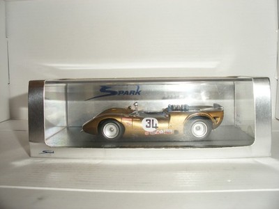 1/43 Spark Diecast S1140 - Can-Am Lola T70 #34 Laguna Seca 1968 George Follmer