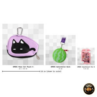 Fangamer Omori 3pc Set Pouch Pin Japan Import