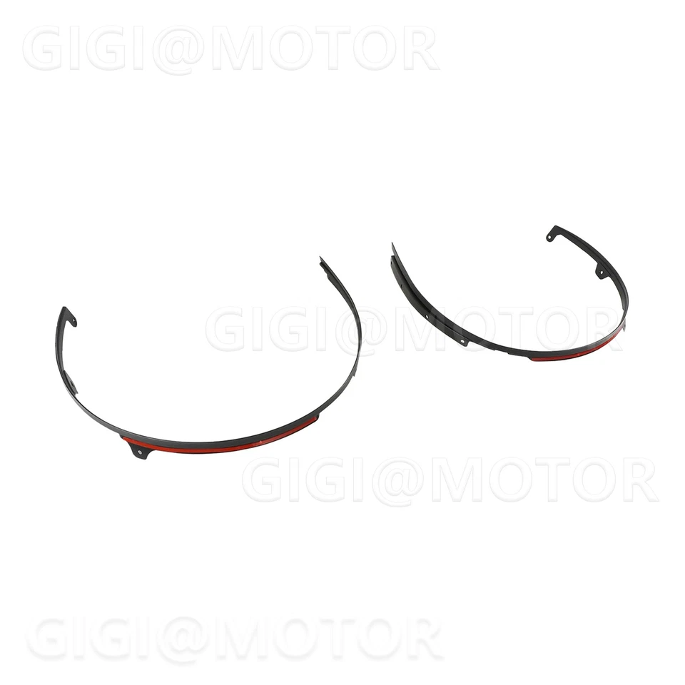 Kit de extensión de destello guardabarros delantero negro mate para Ford Mustang GT S650 2024-2025 Foto 4 de 4