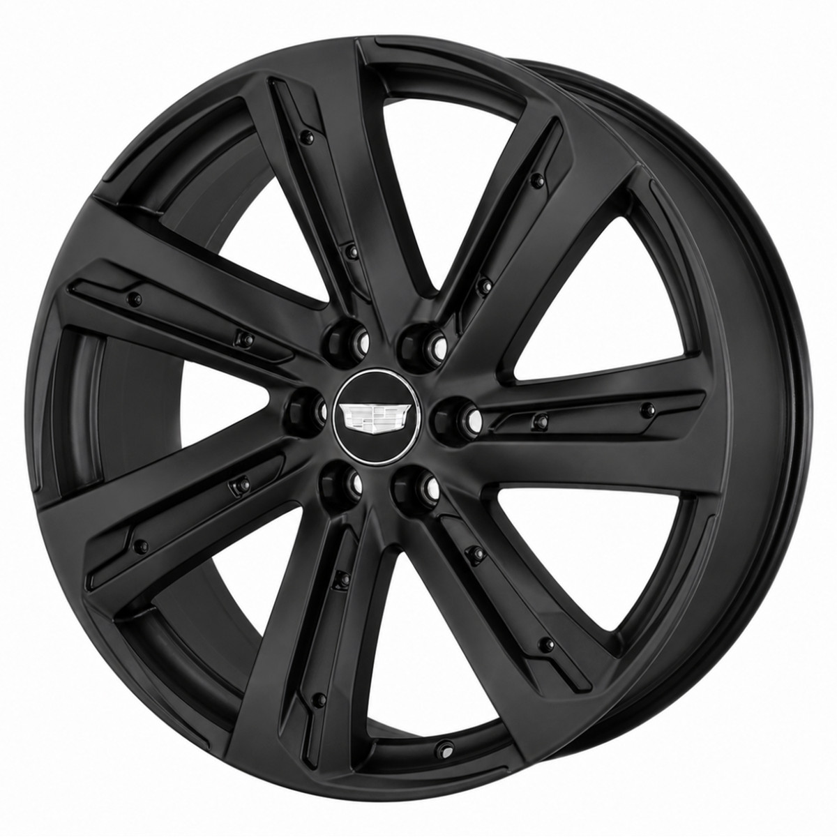24" Cadillac Escalade V Wheel Rim Factory OEM ALYGC111 2025-2026 Satin Black