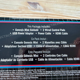 SEGA GENESIS Mini By SEGA Console 42 GAMES 30 Years Anniversary 2019 Edition