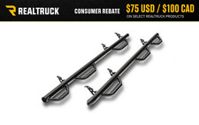N-fab D15103cc-6-tx Wheel-to-wheel Nerf Step Bar With Bed Access 3 Steps N-fab D15103cc-6-tx Wheel-to-wheel Nerf Step Bar With Bed Access 3 Steps