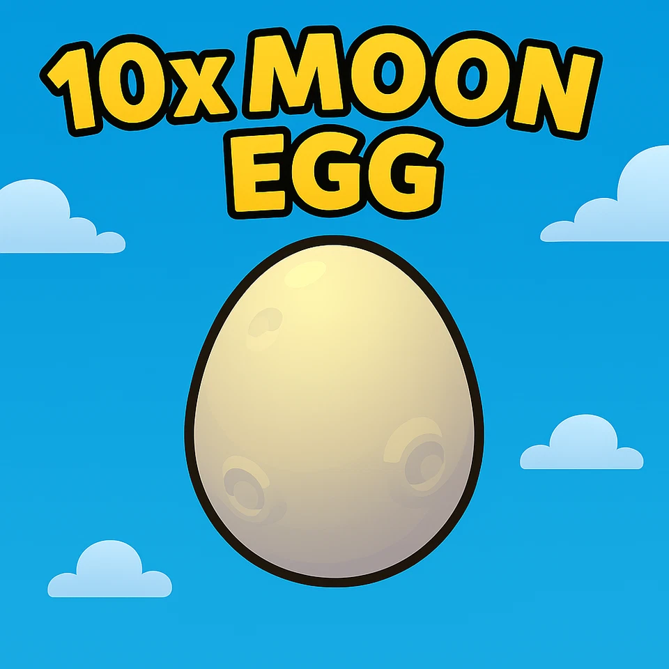 10x MOON EGG (CHEAP) - ADOPT A PET FROM ME ROBLOX - CHEAPEST ON EBAY