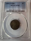 New Listing1909 S VDB Lincoln Wheat Copper Cent 1C PCGS XF 45