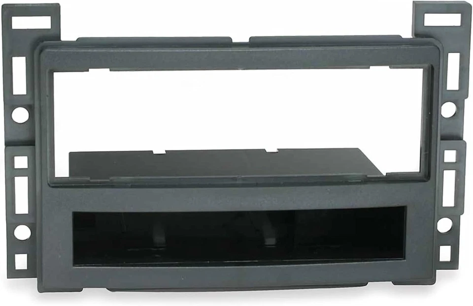Kit de tablero de instalación de radio DIN único Scosche GM1587B con bolsillo compatible... Foto 2 de 4