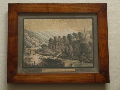 Aquarell Bürglen Wilhelm Tell Geburtsort