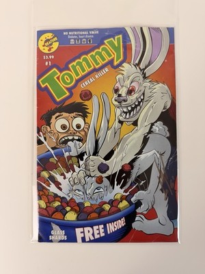 2016 CEREAL KILLER TOMMY # 1 ~ Cover A TRIX RABBIT Parody