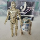Vintage Star Wars Kenner Sensorscope R2-D2 And C3PO Action Figure Lot Hong Kong
