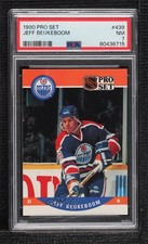 1990-91 Pro Set Jeff Beukeboom #439 PSA 7 12jy