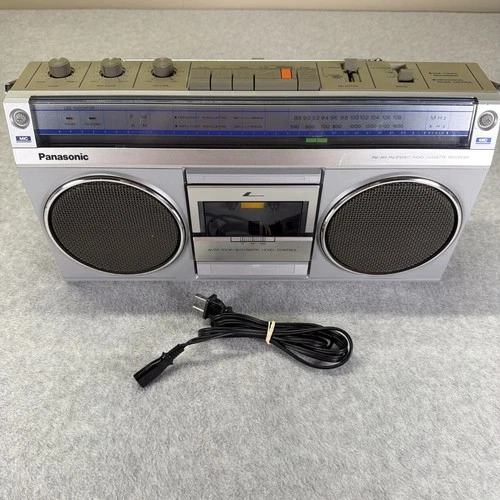 Vintage Panasonic RX-4940 Retro Boombox AM/FM Radio Cassette Recorder Tested