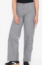 NEW Wild Fable Women's Mid Rise Straight Leg Cargo Pants Size Small