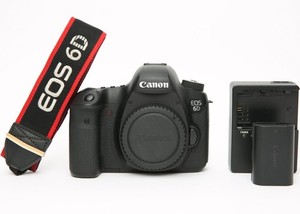Canon EOS 6D DSLR Camera (Body Only) 20.2MP Full-Frame - 83810 Shutter Count
