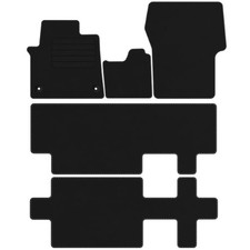 Veloursfußmatten für Peugeot Traveller ab Bj. 2016 9-Personen Neu Passform BASIC