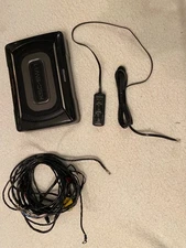 Kenwood KSC-SW11 Powered Enclosed 200x120mm 150W Car Audio Subwoofer and Harness