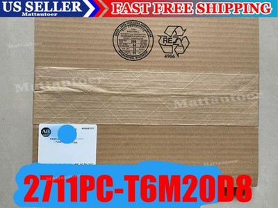 AB 2711PC-T6M20D8 Ser B FW 8.0 PanelView Plus 600 Spot Goods! Fast Shipping