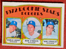 1972 O-Pee-Chee OPC CHARLIE HOUGH RC Rookie Card #198 Los Angeles Dodgers. rookie card picture