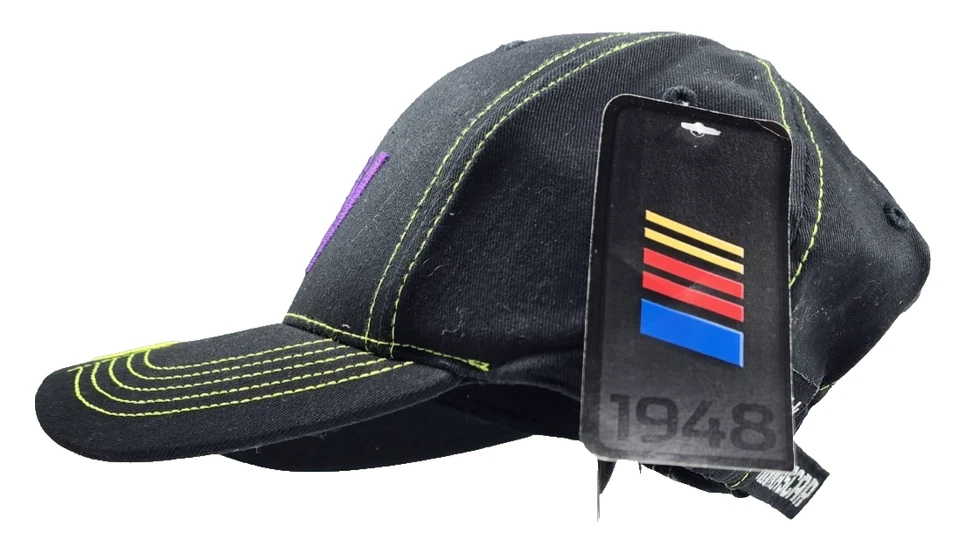 Hendrick Nascar ALLY 48 Jimmie Johnson Gorra Negra Sombrero Nuevo Con Etiquetas Foto 2 de 4