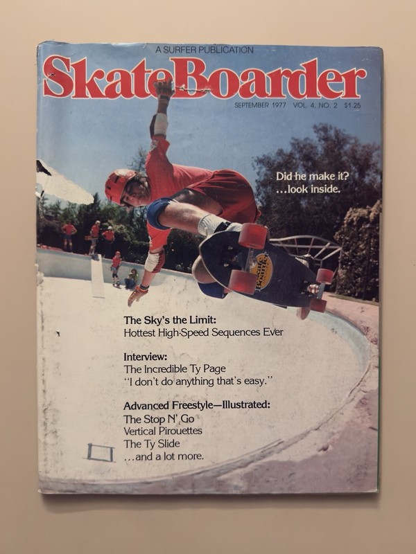 SkateBoarder Magazine September 1977 Vol 4 No 2 Skateboarding