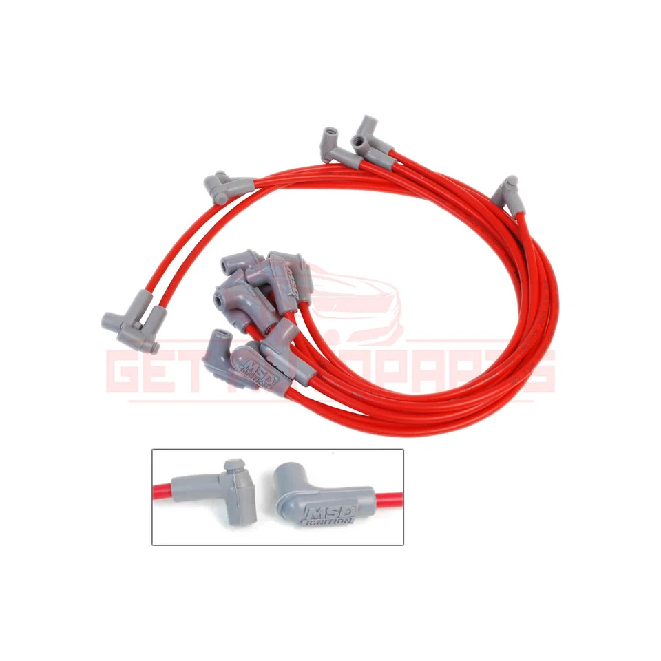 Juego de cables de bujía MSD nuevo para Chevrolet Chevy II 63-1968 Foto 2 de 2