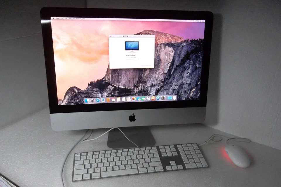 Apple iMac A1311 Intel C2D 3.06GHz 21.5" 16GB WiFi WebCAM DVD±RW 250GB MB950LL/A - Image 3 of 4