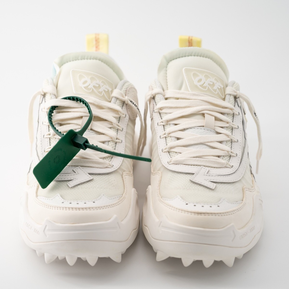 size 12 us 42 eu Off-White Odsy 1000 White Arrow Sneakers Womens