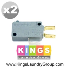 487189705  (2 PIECES) WASCOMAT TD3030 DRYER AIR FLOW SWITCH, 189705