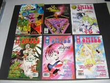 MixxZine 1-1 1997 & 2-1 1998 + Smile issue 2.3, 3.5 & 3.7 2000 all NM! Chix AB78