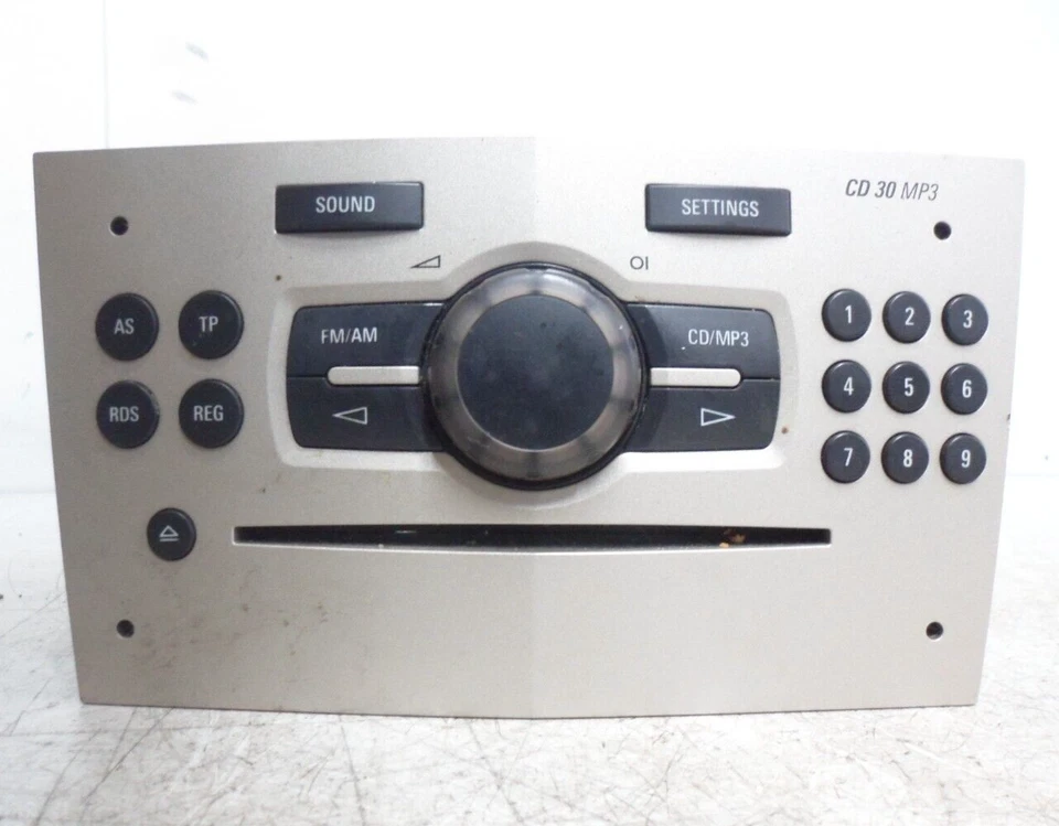 VAUXHALL CORSA D 2008 RADIO STEREO CD PLAYER HEAD UNIT CD30 MP3 13254191