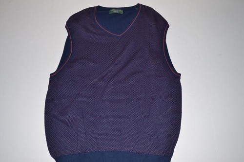 JACK NICKLAUS GOLF NAVY BLUE RED DOT 