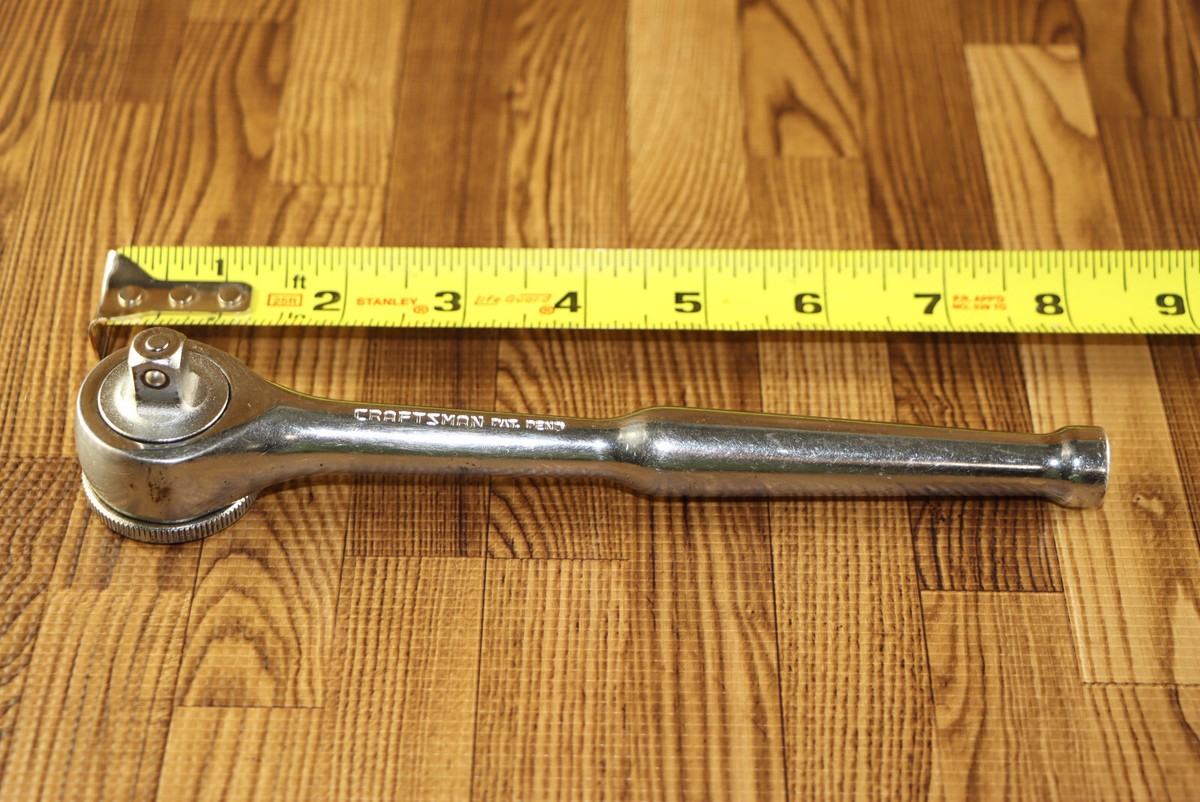 ラットル Craftsman 3/8'' Drive Quick Release Gold Label Ratchet 43772 EE